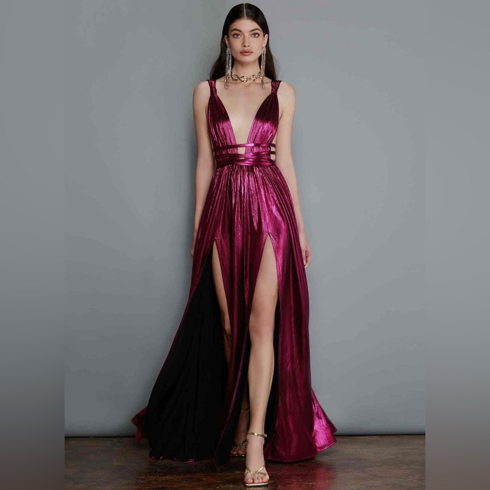 Goddess Gown in Fuscia by Bronx and Banco